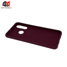 Чехол для Huawei P30 Lite/Nova 4E/Honor 20S Silicone Case, цвет марсала