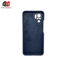 Чехол для Xiaomi Poco M5s/Redmi Note 10 4G/Note 10S Silicone Case, темно-синего цвета