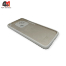 Чехол для Xiaomi Poco C40/Redmi 10C Silicone Case, белого цвета