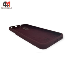 Чехол для Xiaomi Mi 12 Lite Silicone Case, цвет марсала