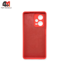 Чехол для Xiaomi Redmi Note 12 Pro Plus 5G Silicone Case, кораллового цвета