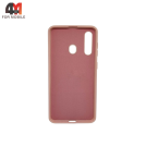 Чехол для Samsung A60 Silicone Case, пудрового цвета