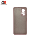 Чехол для Xiaomi Mi 12/Mi 12X Silicone Case, пудрового цвета