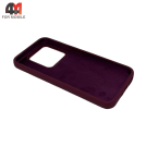 Чехол для Xiaomi Mi 14 5G Silicone Case, цвет марсала