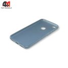 Чехол для Huawei P8 Lite 2017 силиконовый с блестками, серебристого цвета