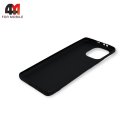 Чехол для Xiaomi Mi 11 силиконовый, матовый, черного цвета