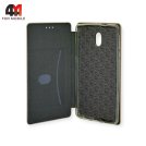 Чехол-книга для Nokia 3 бок ракушка, золотого цвета