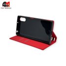 Чехол-книга для Sony Xperia XZ  красного цвета, New Case