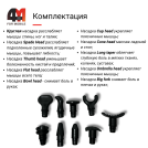 Массажный пистолет TAKRINK, NS010, черный