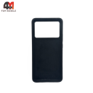 Чехол для Xiaomi Poco X6 Pro 5G Silicone Case, черного цвета