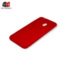 Чехол для Xiaomi Redmi 8A силиконовый, мишка, красного цвета