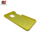 Чехол для Xiaomi Redmi Note 9S/Note 9 Pro/Note 9 Pro Max Silicone Case, желтого цвета
