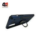 Чехол Iphone 11 Pro Max пластиковый, противоударный, синего цвета, Case