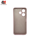 Чехол для Xiaomi Poco M6 4G/Redmi 13 4G Silicone Case, пудрового цвета