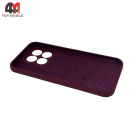 Чехол для Huawei Honor X8C Silicone Case, цвет марсала