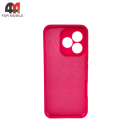 Чехол для Huawei Honor 400 Lite Silicone Case, ярко-розового цвета