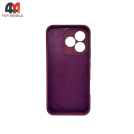 Чехол для Huawei Honor 400 Lite Silicone Case, цвет марсала