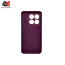 Чехол для Xiaomi Mi 14T Pro Silicone Case, цвет марсала