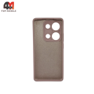 Чехол для Xiaomi Redmi Note 14S Silicone Case, пудрового цвета