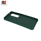 Чехол для Xiaomi Mi Note 10 Lite Silicone Case, темно-зеленого цвета