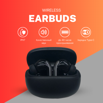 Новинка в каталоге: Беспроводные наушники Earbuds S43