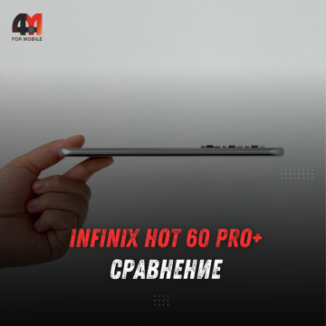 Infinix Hot 60 Pro Plus — самый тонкий бюджетный смартфон