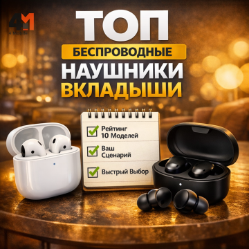 Топ 10 беспроводных наушников-вкладышей