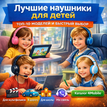 Лучшие наушники для детей