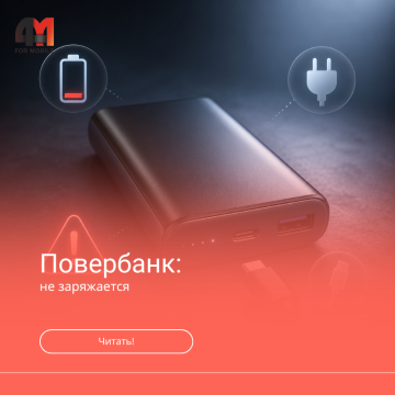 Почему повербанк не заряжается: причины и что делать
