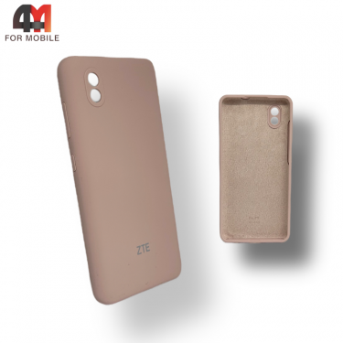 Чехол для телефона ZTE Blade A3 2020 Silicone Case, пудровый