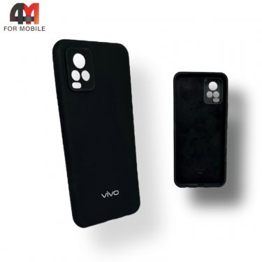 Чехол для телефона Vivo V20 Silicone Case, черный