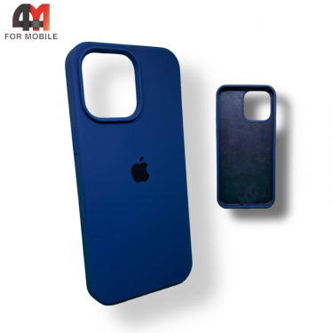 Чехол Iphone 12 Pro Max Silicone Case, 63 черничного цвета