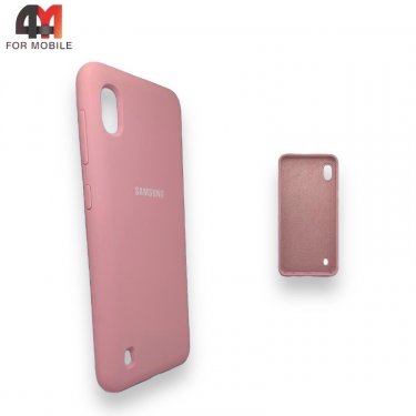 Чехол для Samsung A10/A10S/М10 Silicone Case, розового цвета