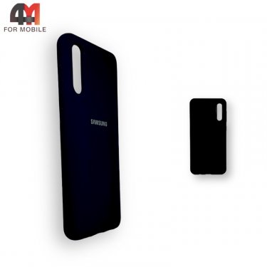 Чехол для Samsung A50/A30s/A50s Silicone Case, черного цвета