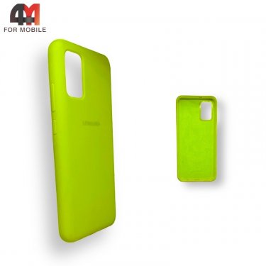 Чехол для Samsung A02s/M02s Silicone Case, салатового цвета