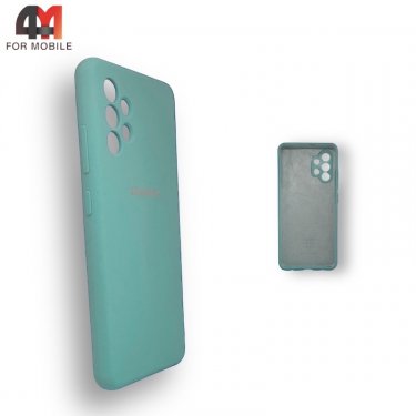 Чехол для Samsung A32 4G Silicone Case, ментолового цвета