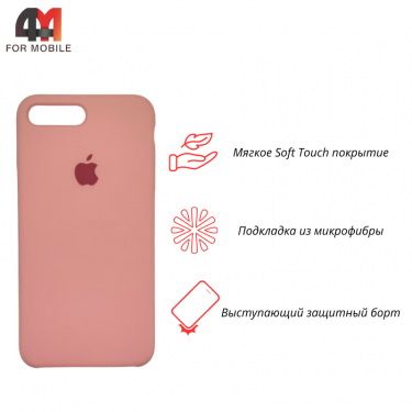 Чехол Iphone 7 Plus/8 Plus Silicone Case, 12 персиковый