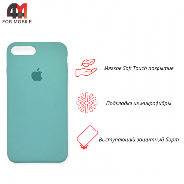 Чехол Iphone 7 Plus/8 Plus Silicone Case, 17 мятный