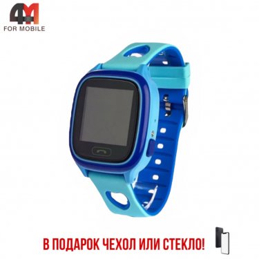 Часы детские Smart Baby Watch, Y85, голубого цвета