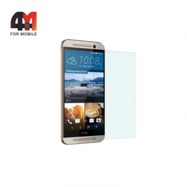 Стекло HTC M8/One 2 простое, глянец, прозрачный