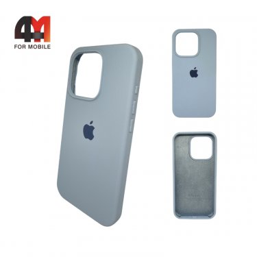 Чехол Iphone 15 Pro Max Silicone Case, 5 василькового цвета