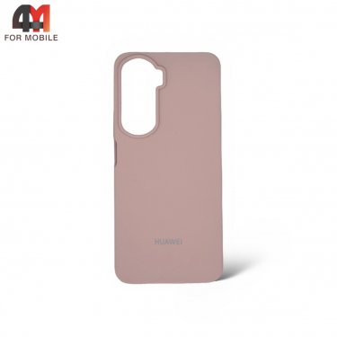 Чехол Huawei Honor 90 Lite 5G/X50i 5G силиконовый, Silicone Case, пудрового цвета