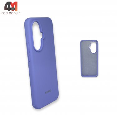 Чехол Huawei Nova 11 силиконовый, Silicone Case, лавандового цвета