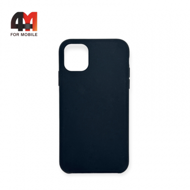 Чехол Iphone 11 Pro силиконовый, Silicone Case, черного цвета, TOTU