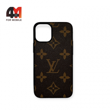 Чехол Iphone 12/12 Pro силиконовый с рисунком, Louis Vuitton