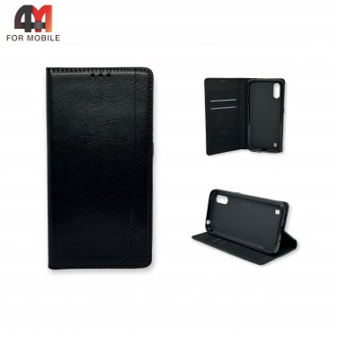 Чехол-книга для Samsung A01/M01 черного цвета, Mobi