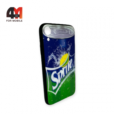 Чехол Iphone XR пластиковый с рисунком, Sprite