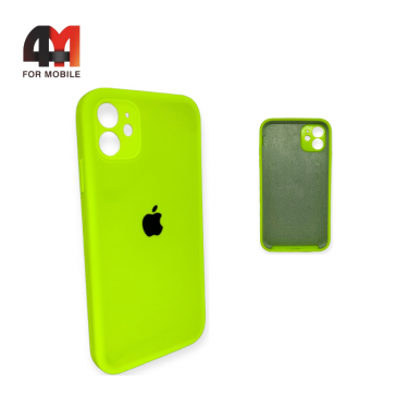 Чехол Iphone 11 Silicone Case Squared, 60 неонового цвета