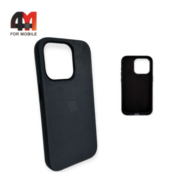 Чехол Iphone 15 Pro пластиковый, FineWoven, Black