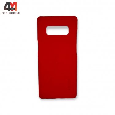 Чехол для Samsung Note 8/N950 пластиковый, под кожу, красного цвета, G-Case